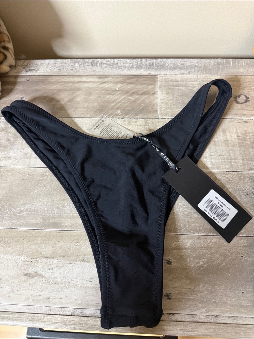 White Fox Boutique Black Belmont  Bikini Bottom
BRAND NEW WITH TAGS